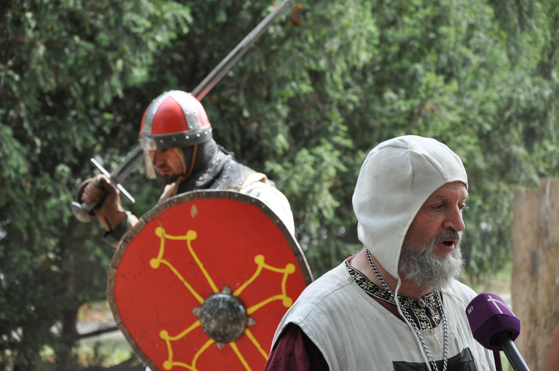 III. Béla király korának harcászata kelt életre a Zichy ligetben